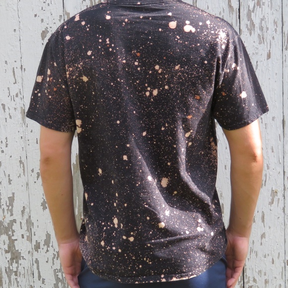 Marvel Wasp Custom Galaxy Bleach Tee sz L - Picture 4 of 4
